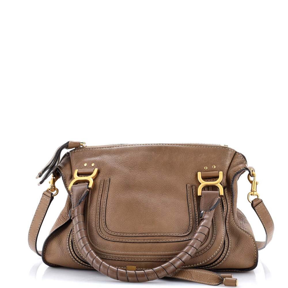 Chloe Marcie Satchel Leather Medium #258753C13B